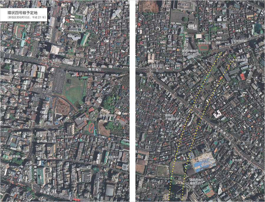 ＜カラー版＞空から見える東京の道と街づくりサンプルイメージ2